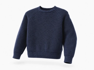 bavlněný řádkovaný svetr - H&M