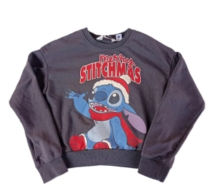 vánoční tepláková mikina Stitch - H&M